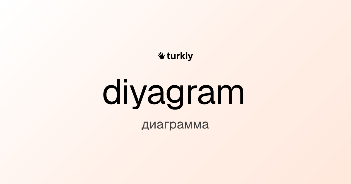 diyagram — диаграмма